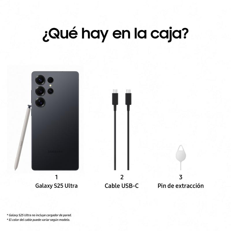 GALAXY S25 ULTRA 256GB TITANIUM JETBLACK - 6