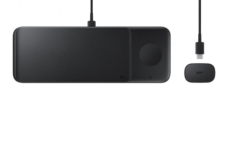 WIRELESS CHARGER TRIO PAD W TA BLACK - 7