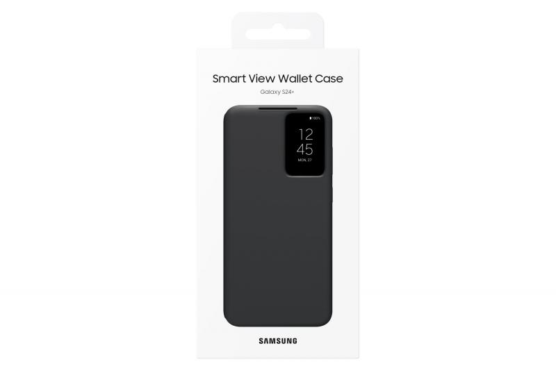 S24+ SMART VIEW WALLET CASE BLACK