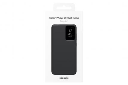 S24+ SMART VIEW WALLET CASE BLACK - 1